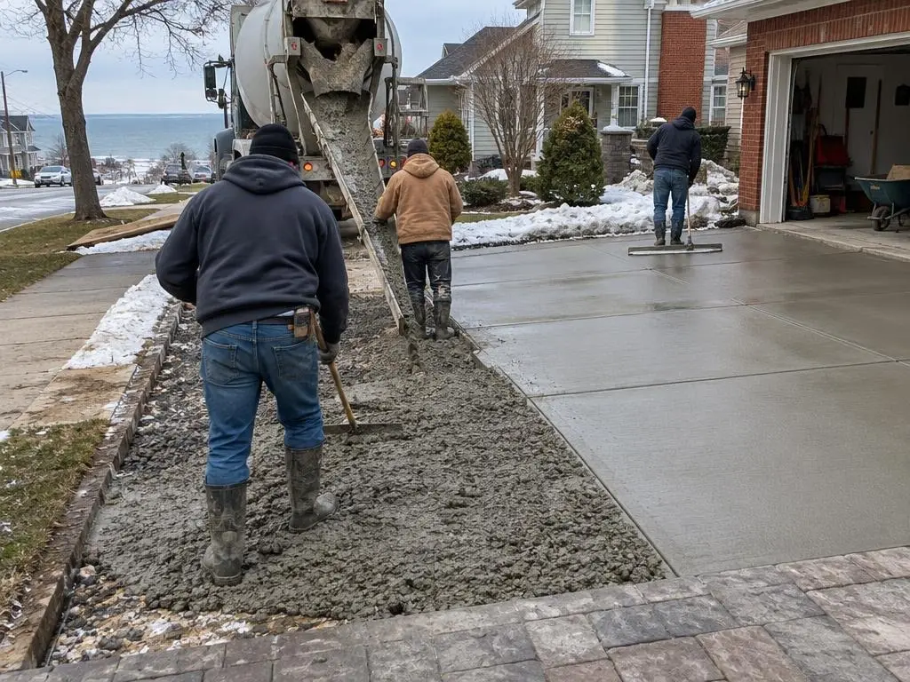 Concrete Driveways in Kenosha, WI